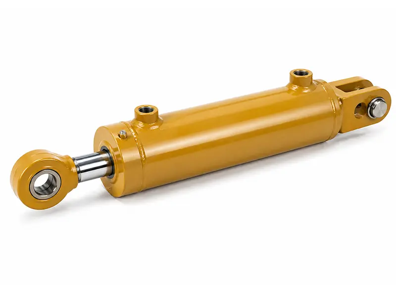 Custom welded hydraulic cylinder for mobile equipment