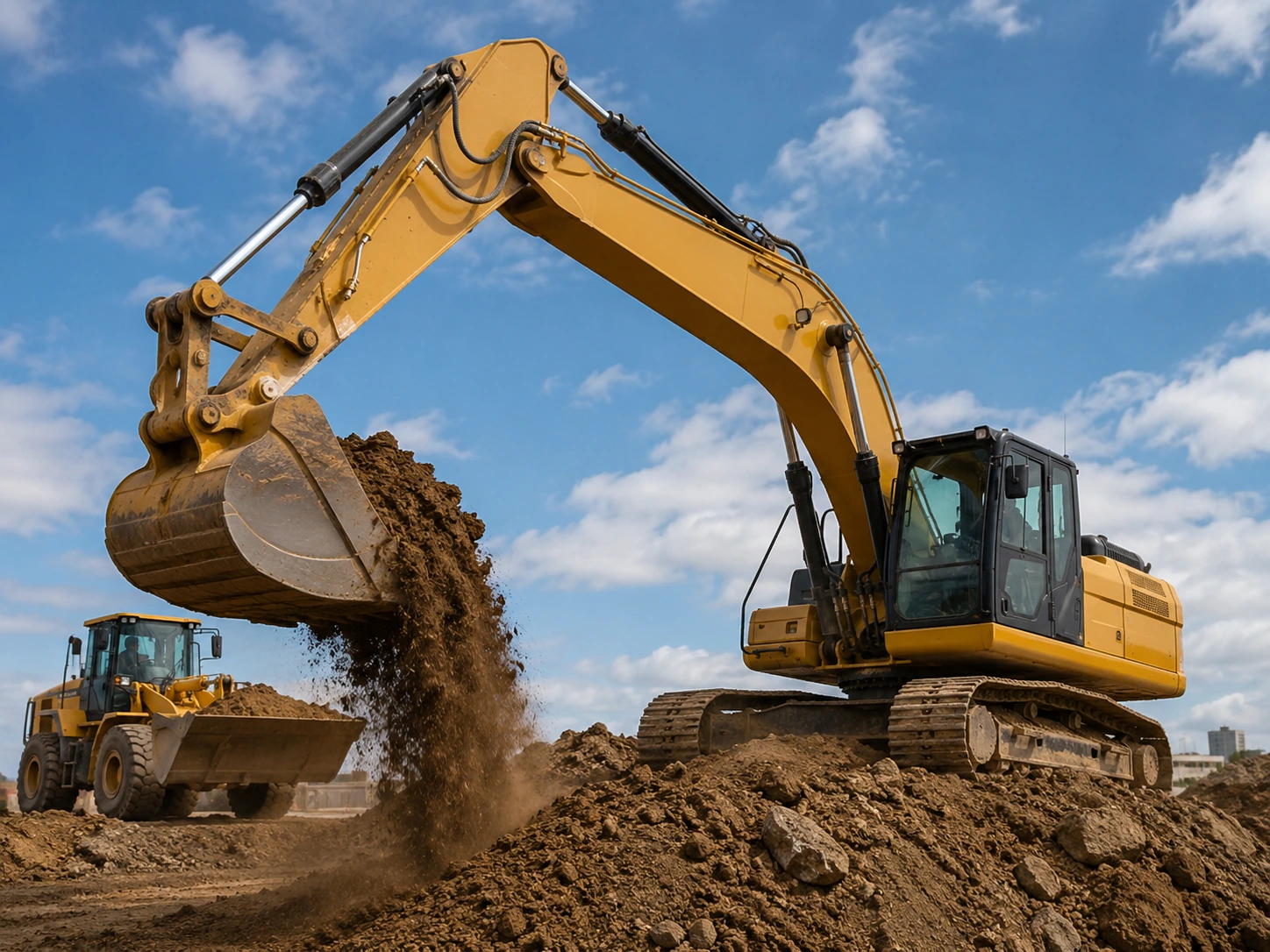 Double Acting Hydraulic Cylinder 4 01-construction-machinery