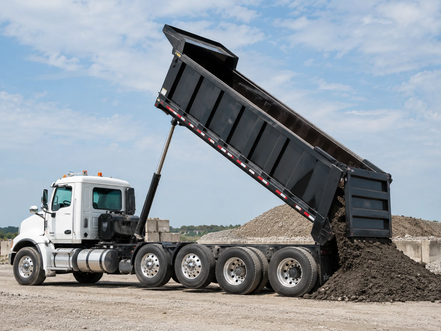 Double Acting Hydraulic Cylinder 6 03-dump-trucks-and-trailers