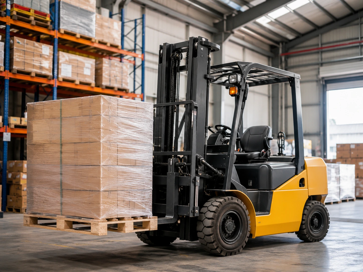 Double Acting Hydraulic Cylinder 7 04-forklifts-and-material-handling