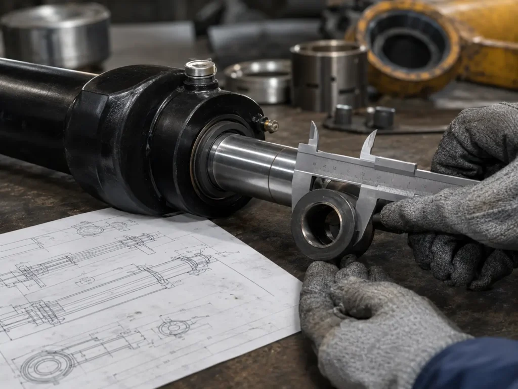 Send Your hydraulic cylinder Drawing or Requirements