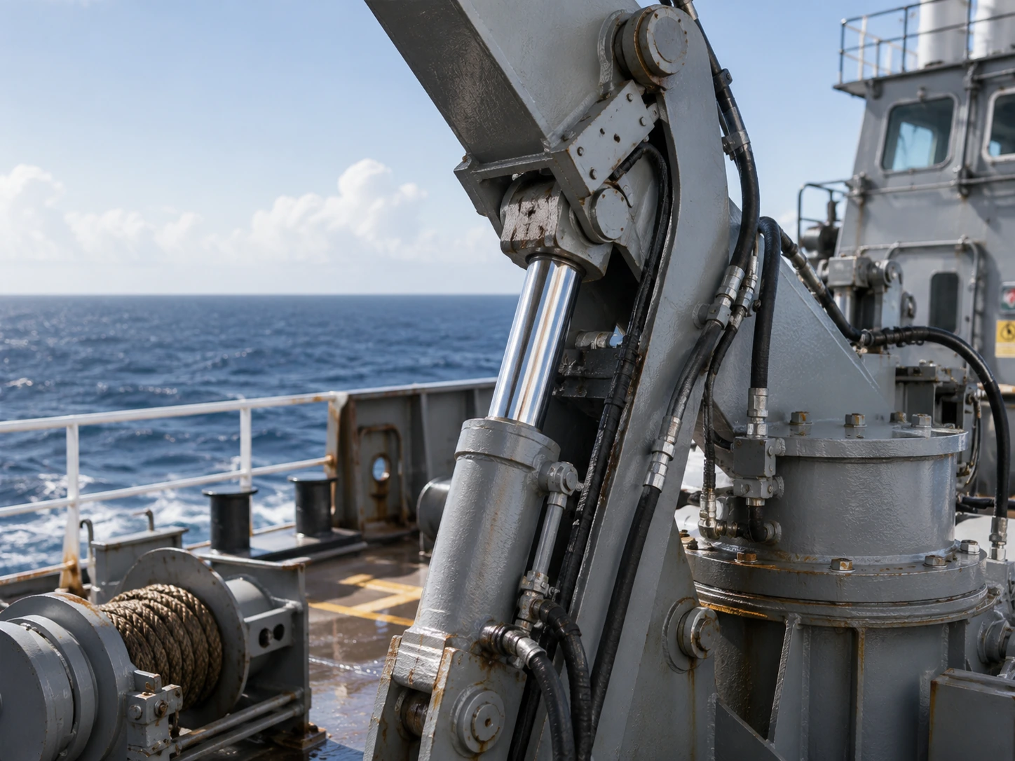 Double Acting Hydraulic Cylinder 9 06-marine-equipment