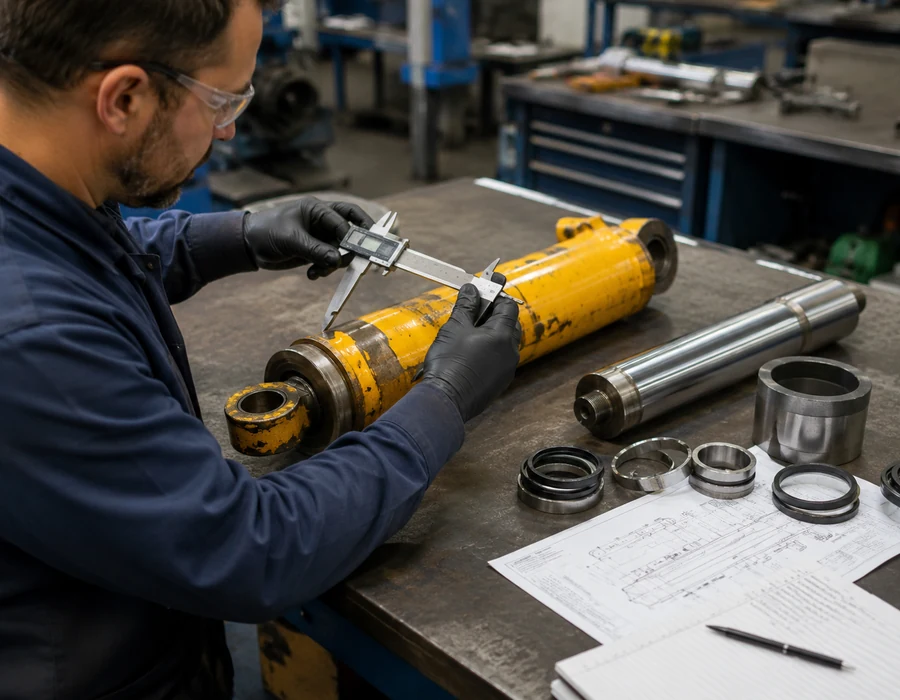 06-replacement-hydraulic-jack-cylinder-measurement