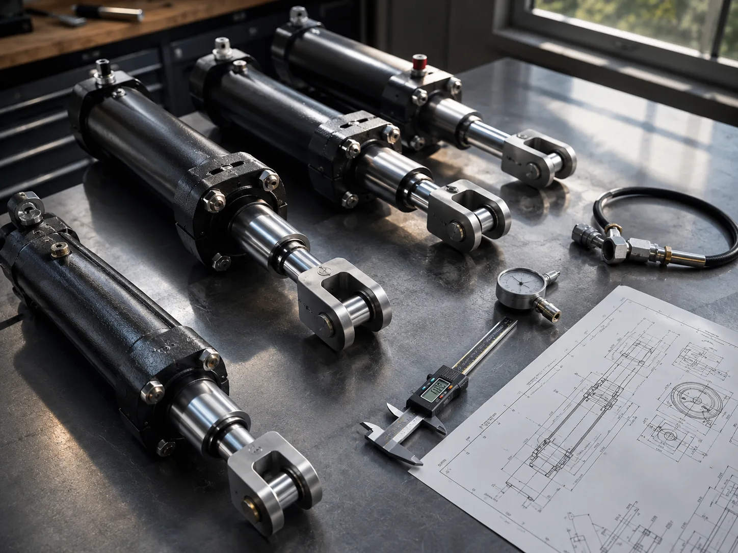 Single Acting vs Double Acting Hydraulic Cylinder: Which Should You Choose? 3 Cylinder Inspection Bench
