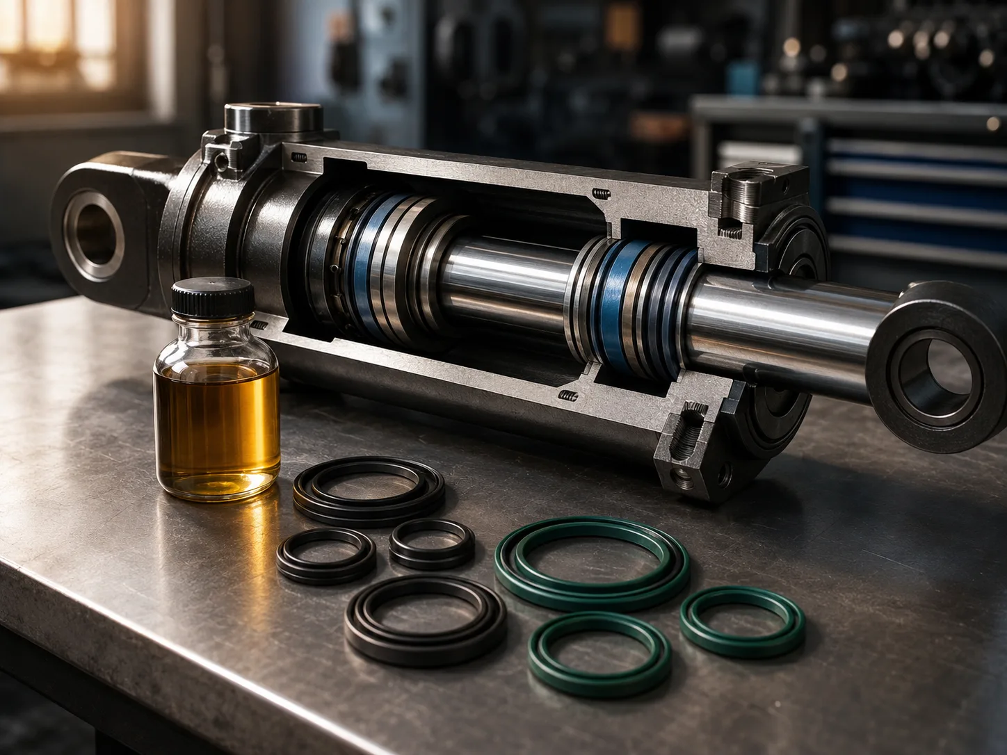 Which Oil Is Used in Hydraulic Cylinders? Compatibility, Viscosity, and Seal Risks 1 Cylinder Oil Selection