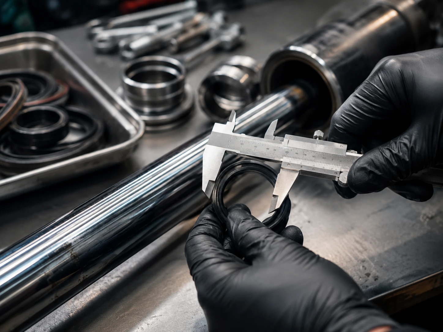 How to Measure a Hydraulic Cylinder for a Seal Kit 1 Cylinder Seal Measurement