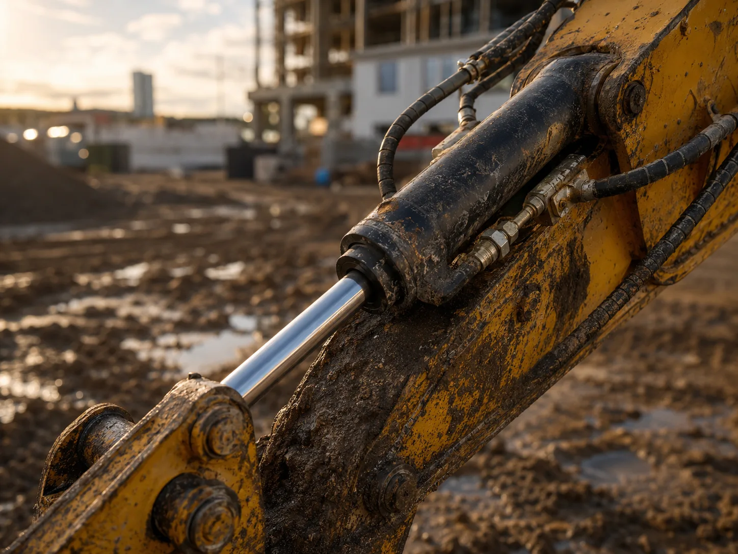 Hydraulic Cylinder Parts Explained: Barrel, Rod, Piston, Seals, Ports, and Mounts 3 Excavator Cylinder Assembly