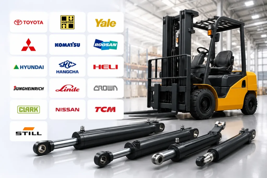 Forklift Hydraulic Cylinder fit brand