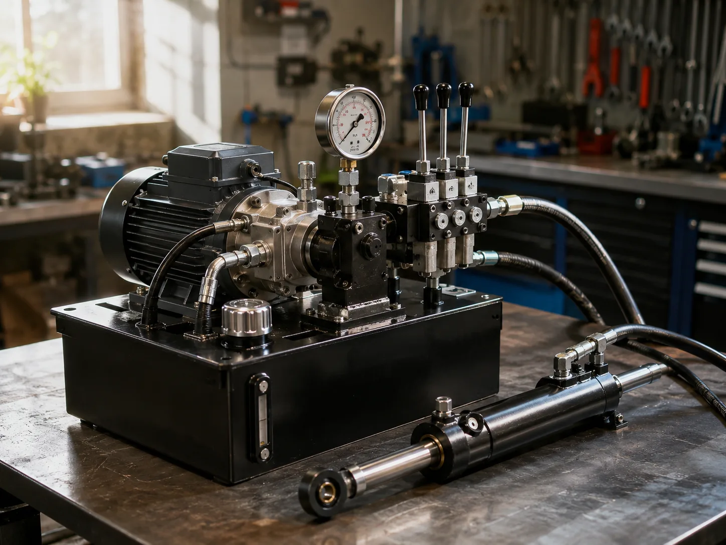 Function of Hydraulic Cylinders in Hydraulic Systems and Mobile Equipment 2 Hydraulic Power Unit