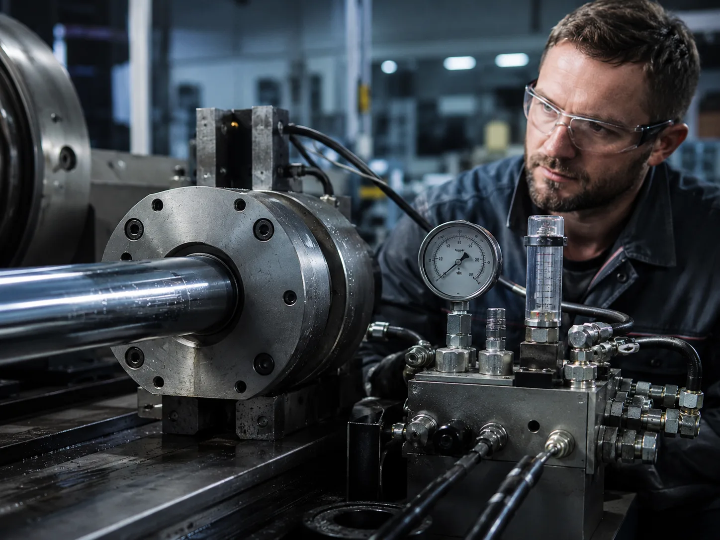 Hydraulic Cylinder System Basics for Equipment Designers and Buyers 3 Hydraulic Test Stand