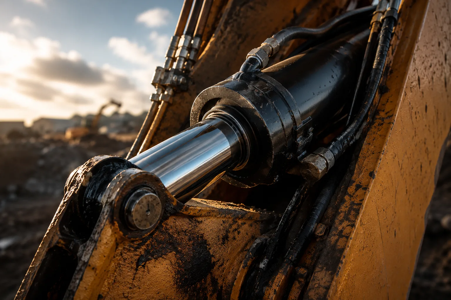 How Does a Hydraulic Cylinder Work? Pressure, Flow, Force, and Stroke Explained 3 Loaded Clevis Connection