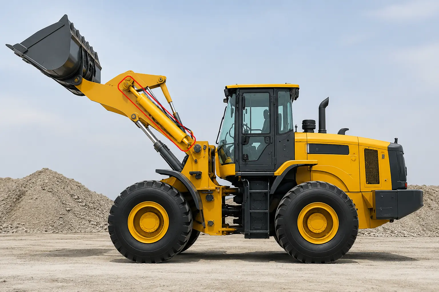 Loader Hydraulic Cylinders 2 Loader Boom