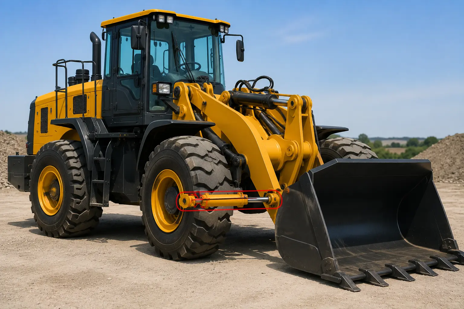 Loader Hydraulic Cylinders 4 Loader Steering Cylinders