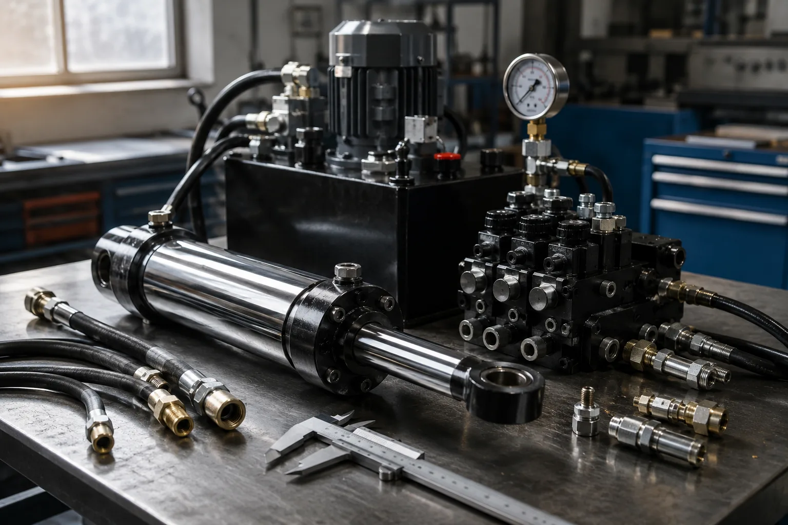 Hydraulic Cylinder System Basics for Equipment Designers and Buyers 1 OEM Hydraulic Design Bench