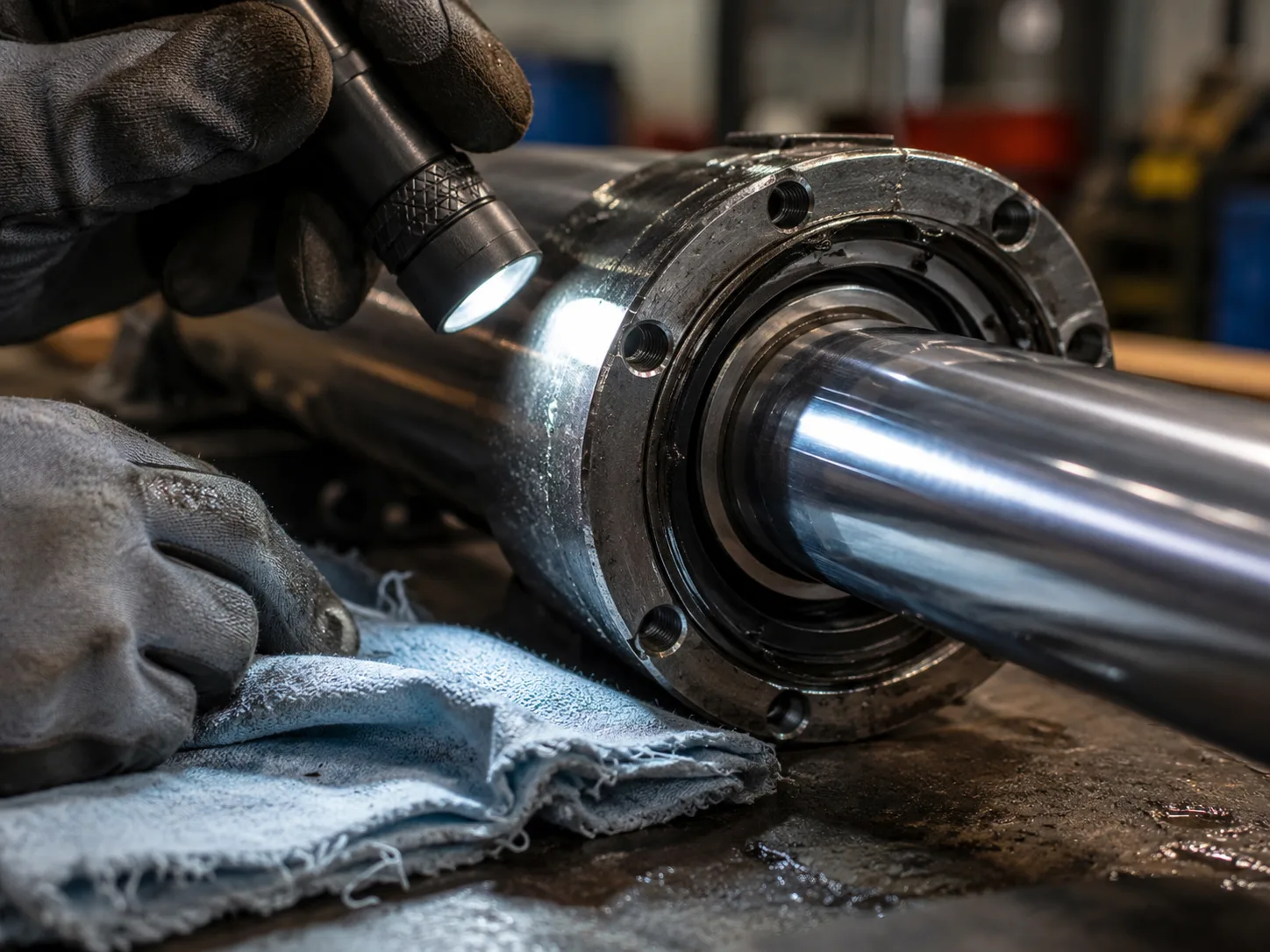 How to Choose a Hydraulic Cylinder: A Practical Buying Guide for OEM and Replacement Buyers 3 Rod Seal Inspection