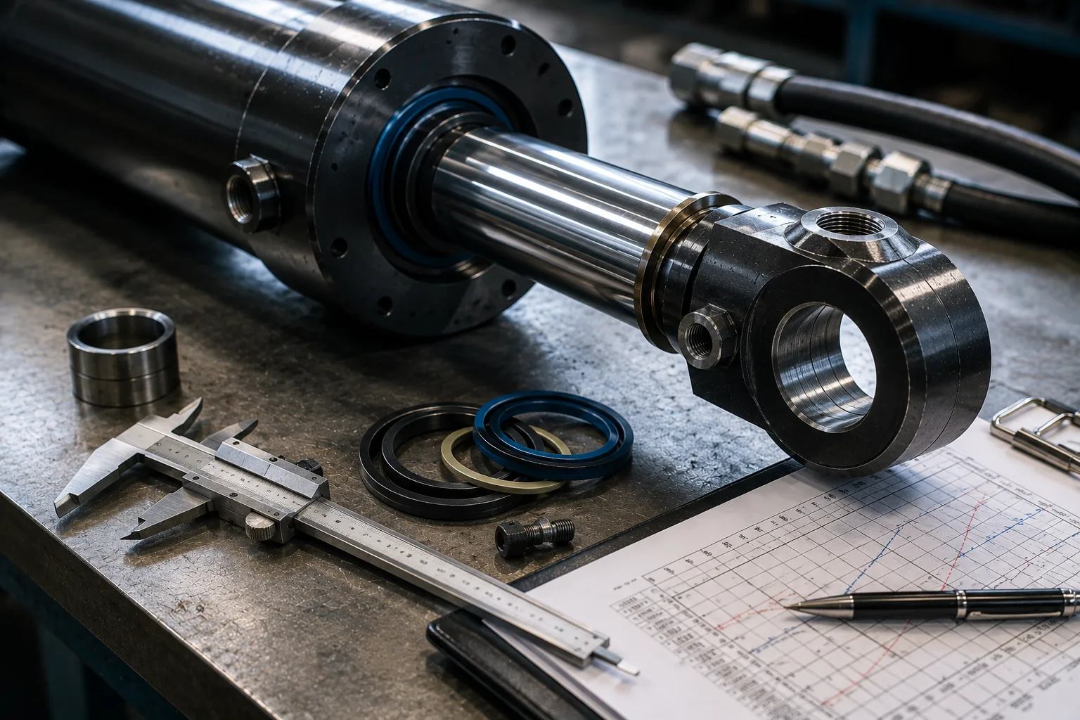 High Pressure vs Standard Hydraulic Cylinders: When Heavy-Duty Design Matters 2 Seal And Rod Inspection