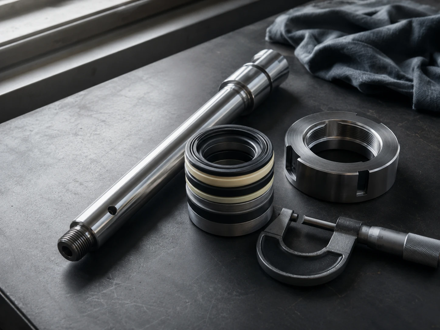 Working Pressure of Hydraulic Cylinders: How to Avoid Overdesign and Failure 3 Seal And Rod Inspection
