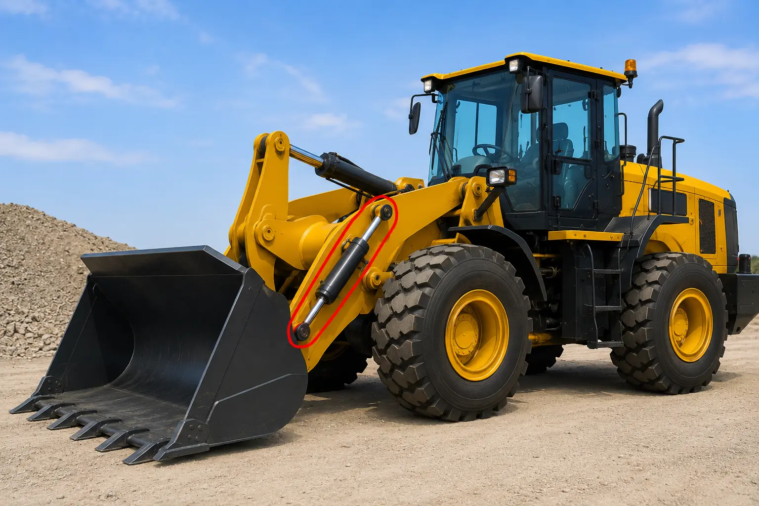 Loader Hydraulic Cylinders 3 Tilt Cylinder