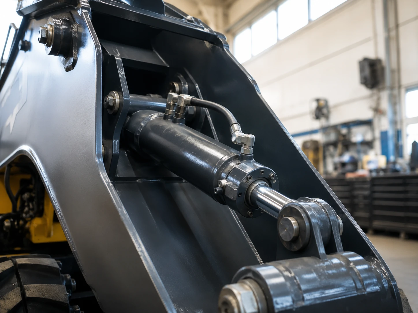 Hydraulic Cylinder Types Explained for OEM and Replacement Buyers 1 Welded Cylinder Installation