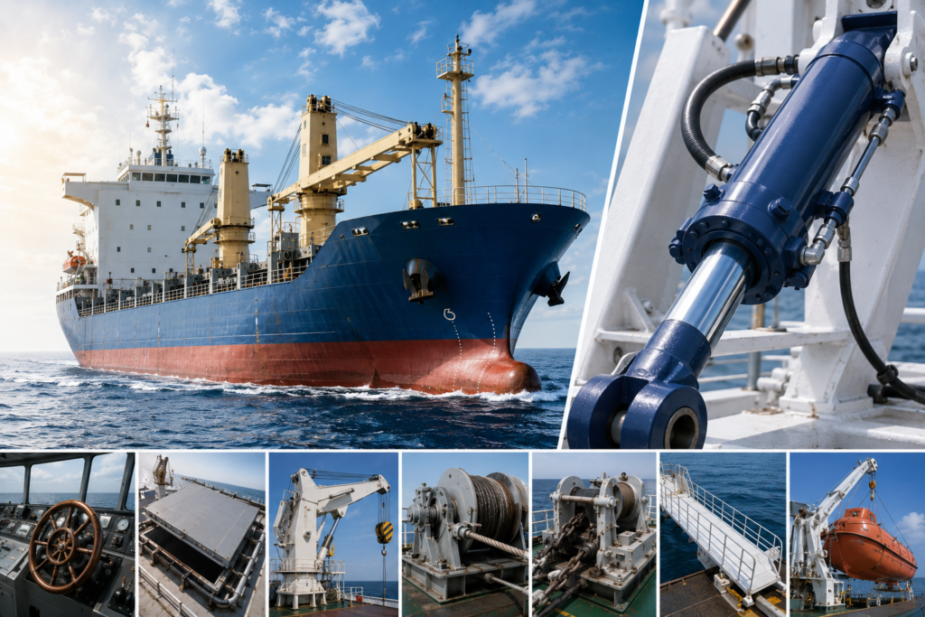Why Marine Equipment Needs High-Performance Hydraulic Cylinders
