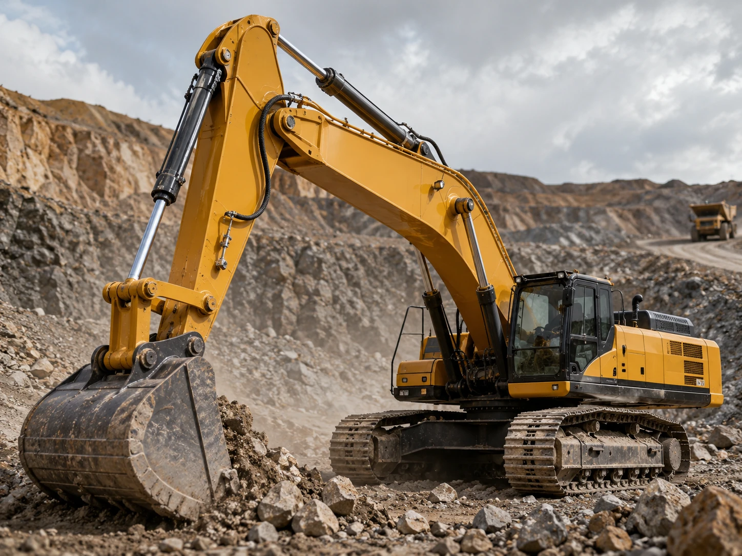 Heavy-duty Hydraulic Cylinders 8 excavators-loaders-application