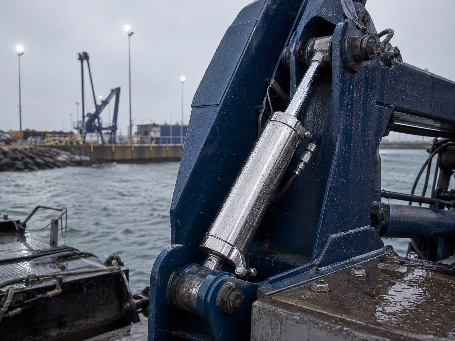 Stainless Steel Hydraulic Cylinder 23 Outdoor & Coastal Machinery Stainless Steel Hydraulic Cylinder