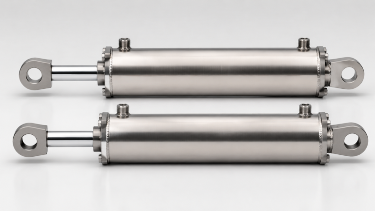 304 vs 316 stainless steel hydraulic cylinders for corrosion-resistant applications