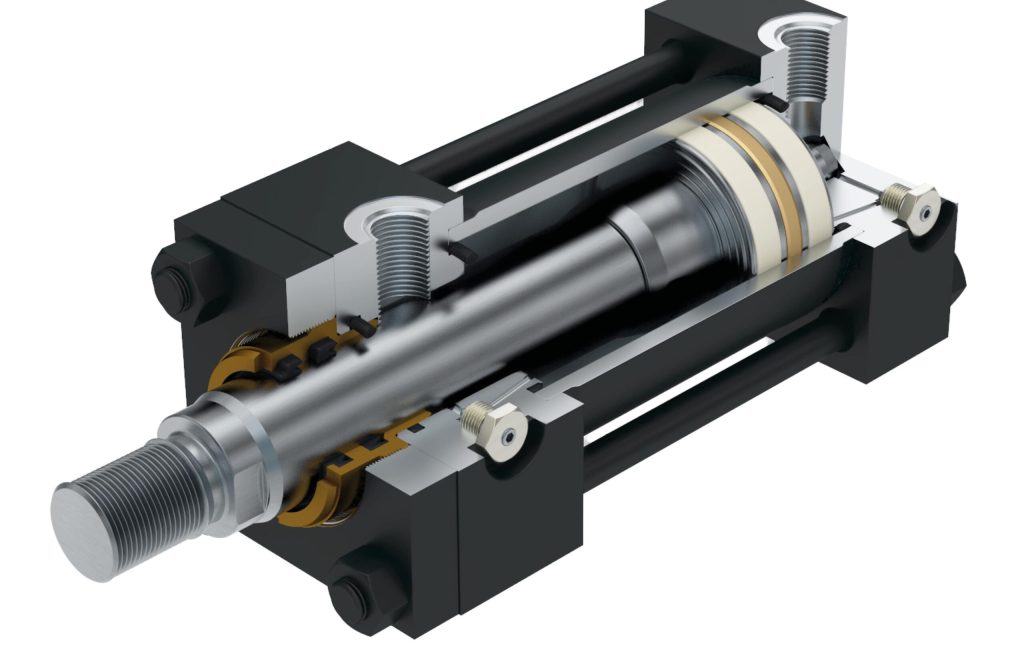 Cushioned Tie Rod Hydraulic Cylinder