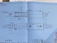 hydraulic cylinder drawing
